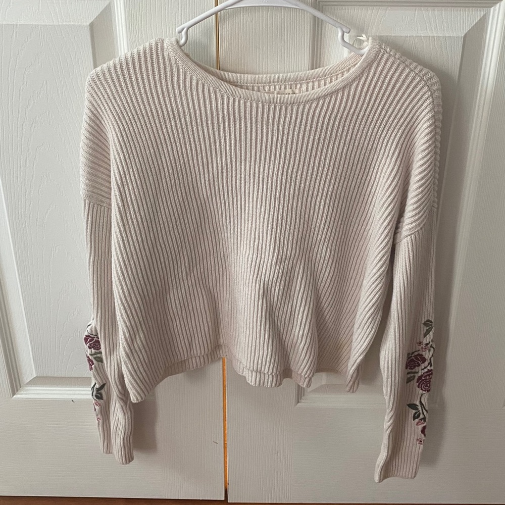 White sweater